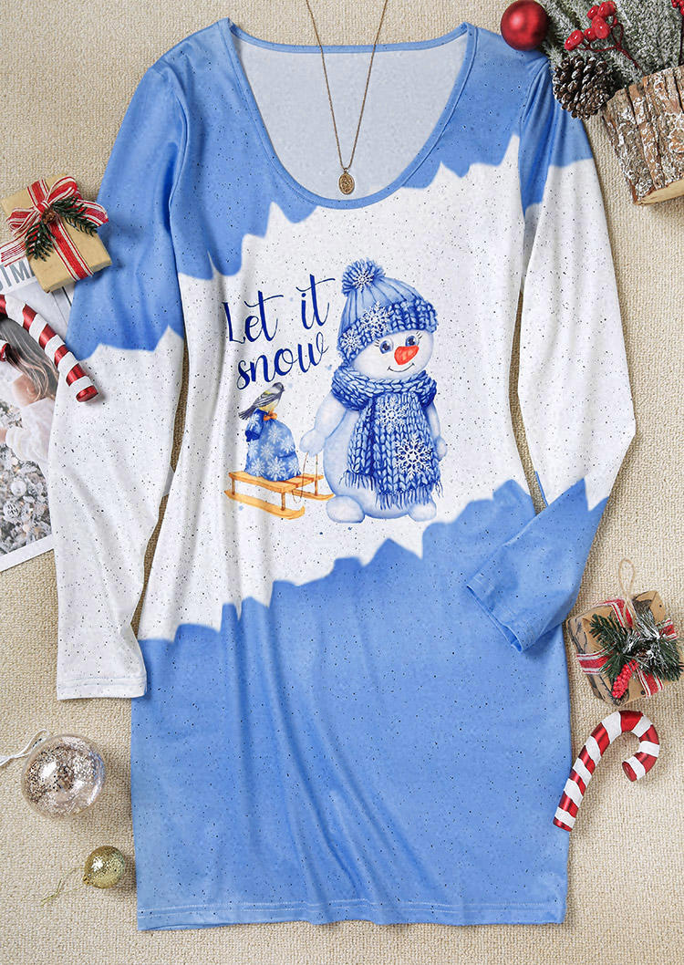 Bodycon Dresses Let It Snow Gradient Snowman Bodycon Dress in Multicolor. Size: L,M,,XL
Bodycon Dresses Let It Snow Gradient Snowman Bodycon Dress in Multicolor. Size: L,M,,XL