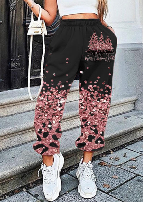Pants Merry Christmas Y'all Glitter Leopard Tree Sweatpants in Multicolor. Size: L,M,,XL
Pants Merry Christmas Y'all Glitter Leopard Tree Sweatpants in Multicolor. Size: L,M,,XL