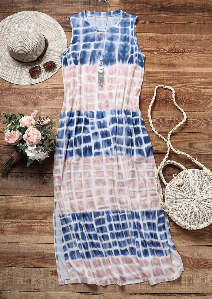 Maxi Dresses Color Block Tie Dye Pocket Sleeveless Maxi Dress in Multicolor. Size
Maxi Dresses Color Block Tie Dye Pocket Sleeveless Maxi Dress in Multicolor. Size