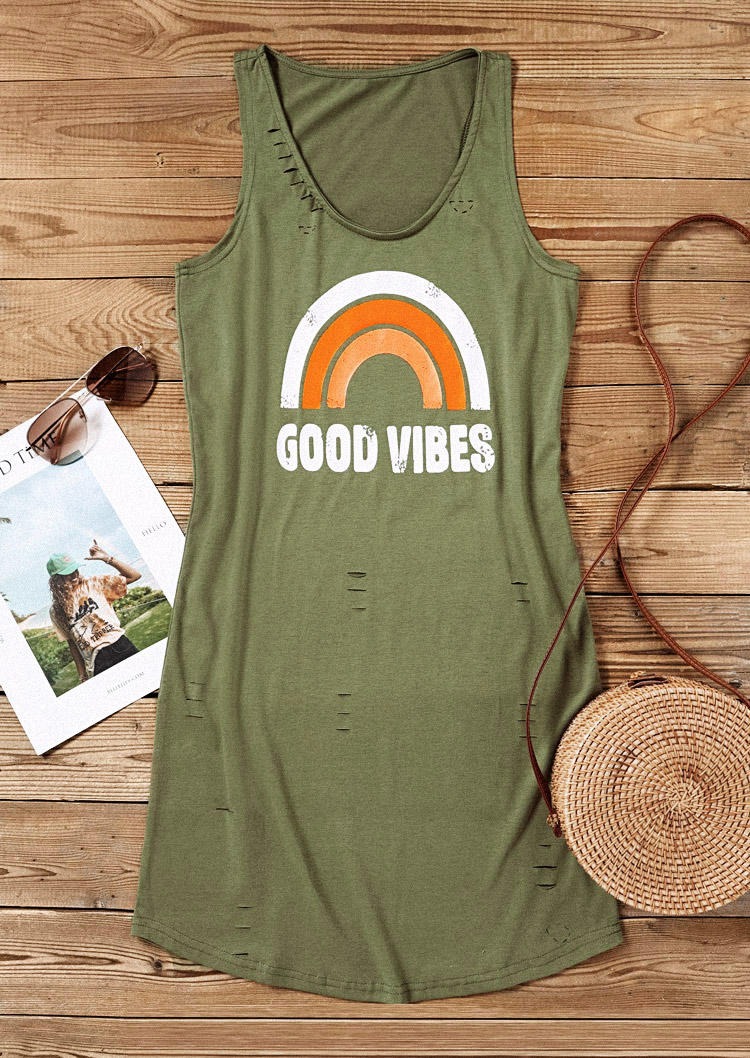 Mini Dresses Rainbow Ripped Hole Mini Dress without Necklace - Army Green in Green. Size
Mini Dresses Rainbow Ripped Hole Mini Dress without Necklace - Army Green in Green. Size