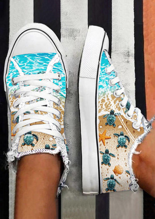 Sneakers Beach Turtle Shell Round Toe Flat Sneakers in Blue. Size: ,38,39,40,41
Sneakers Beach Turtle Shell Round Toe Flat Sneakers in Blue. Size: ,38,39,40,41