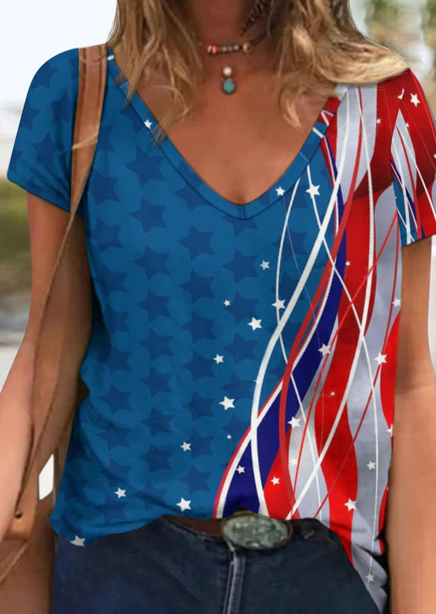 T-shirts Tees American Flag Short Sleeve T-Shirt Tee in Multicolor. Size: L,M,,XL
T-shirts Tees American Flag Short Sleeve T-Shirt Tee in Multicolor. Size: L,M,,XL