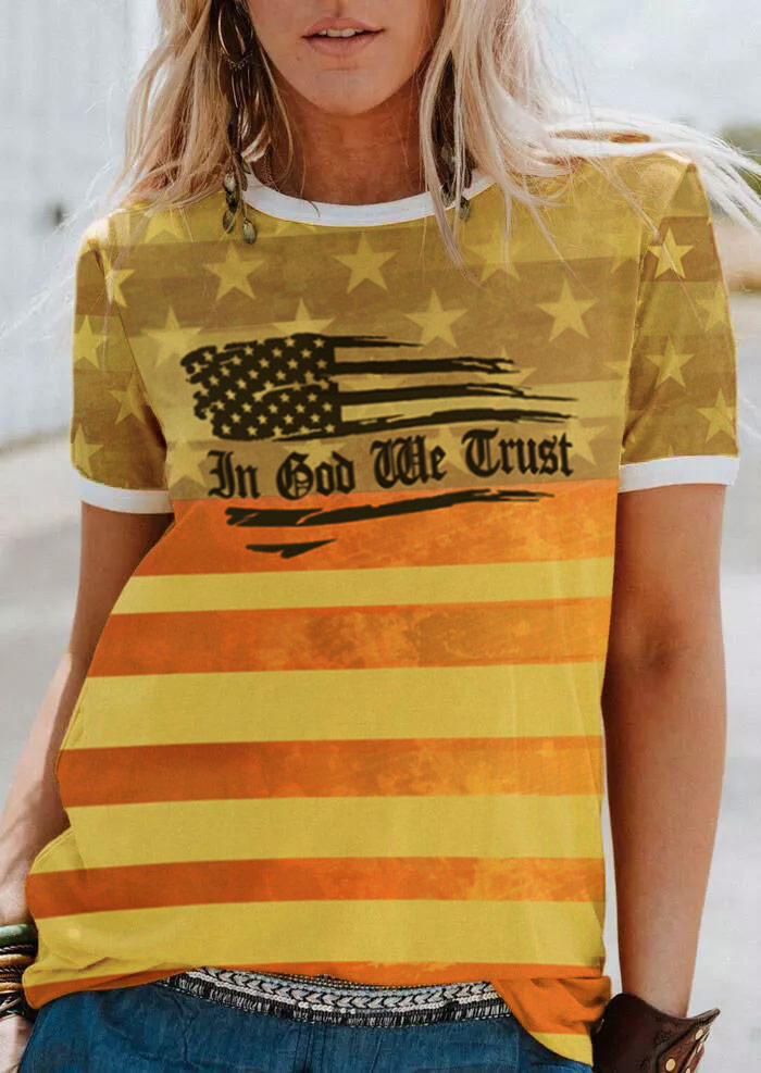 T-shirts Tees In God We Trust American Flag Star Striped T-Shirt Tee in Multicolor. Size: L,M,,XL
T-shirts Tees In God We Trust American Flag Star Striped T-Shirt Tee in Multicolor. Size: L,M,,XL