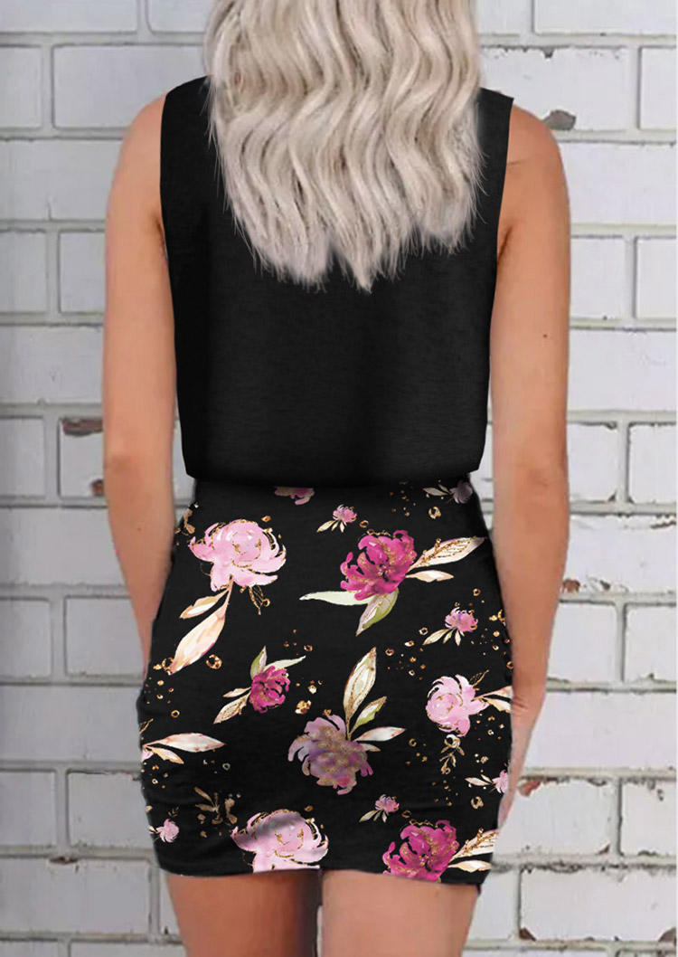Bodycon Dresses Floral Striped Button Slit Bodycon Dress in Black. Size: L,M,,XL
Bodycon Dresses Floral Striped Button Slit Bodycon Dress in Black. Size: L,M,,XL