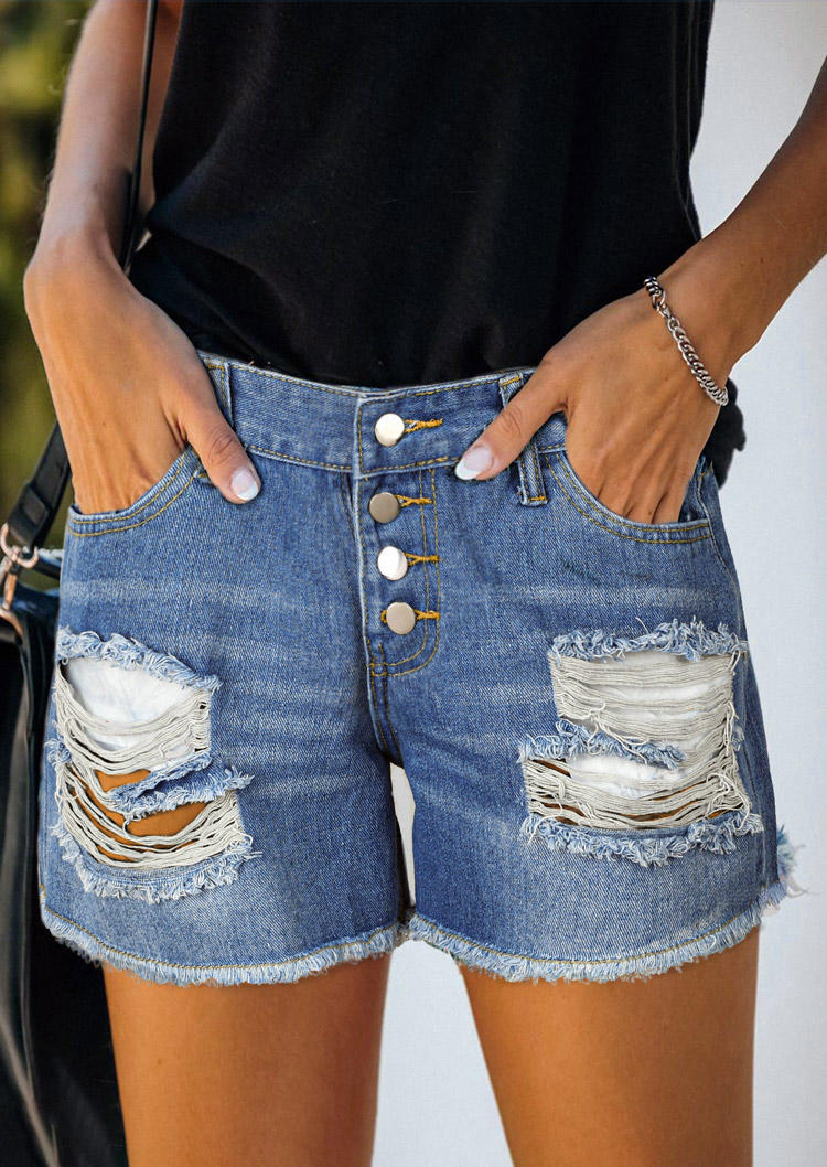 Shorts American Flag Pocket Button Ripped Hole Denim Shorts - Deep Blue in Blue. Size: M
Shorts American Flag Pocket Button Ripped Hole Denim Shorts - Deep Blue in Blue. Size: M