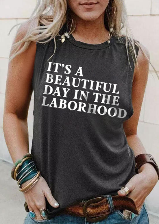 Tank Tops It' A Beautiful Day In The Laborhood Tank Top - Dark Grey in Gray. Size: M
Tank Tops It' A Beautiful Day In The Laborhood Tank Top - Dark Grey in Gray. Size: M