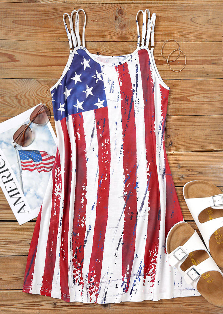 Mini Dresses American Flag Hollow Out Sleeveless Mini Dress in Multicolor. Size: L,M,,XL
Mini Dresses American Flag Hollow Out Sleeveless Mini Dress in Multicolor. Size: L,M,,XL
