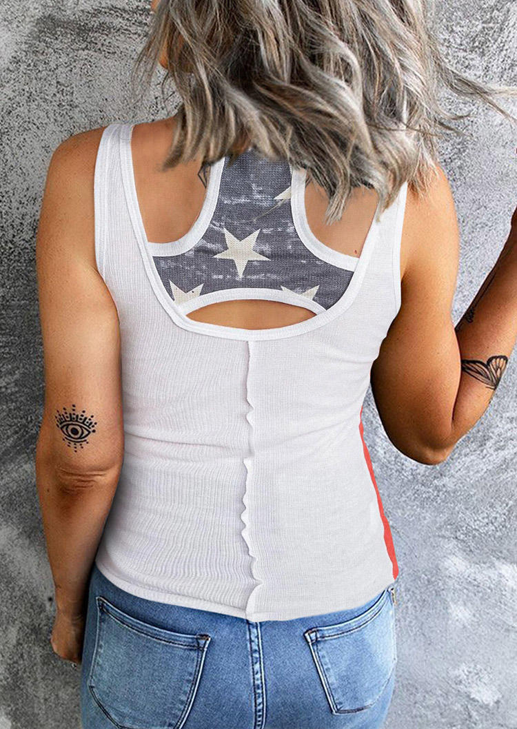 Tank Tops Patriotic Star Color Block Fake Two-Piece Tank Top in Multicolor. Size: L,M,,XL
Tank Tops Patriotic Star Color Block Fake Two-Piece Tank Top in Multicolor. Size: L,M,,XL