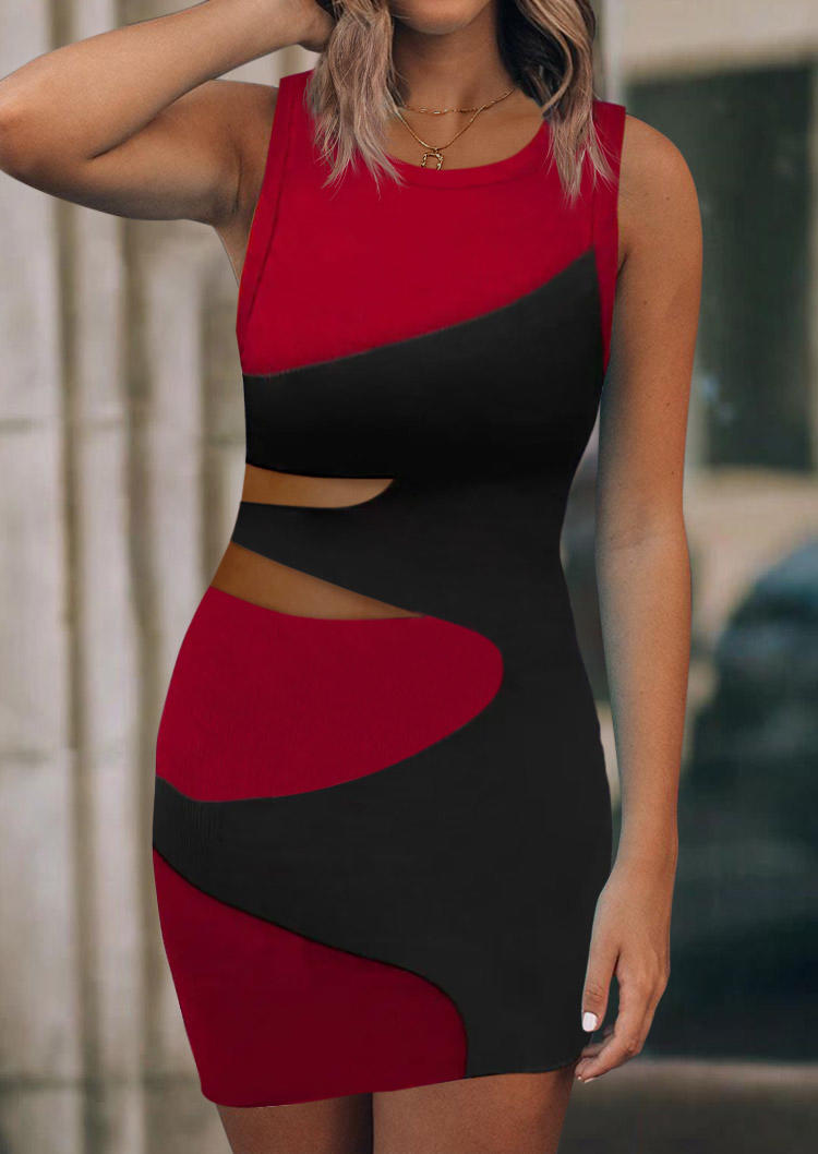 Bodycon Dresses Color Block Cut Out Bodycon Dress in Multicolor. Size: L,M,,XL
Bodycon Dresses Color Block Cut Out Bodycon Dress in Multicolor. Size: L,M,,XL