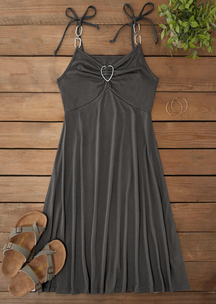 Mini Dresses Ruffled Chain Spaghetti Strap Mini Dress - Dark Grey in Gray. Size
Mini Dresses Ruffled Chain Spaghetti Strap Mini Dress - Dark Grey in Gray. Size