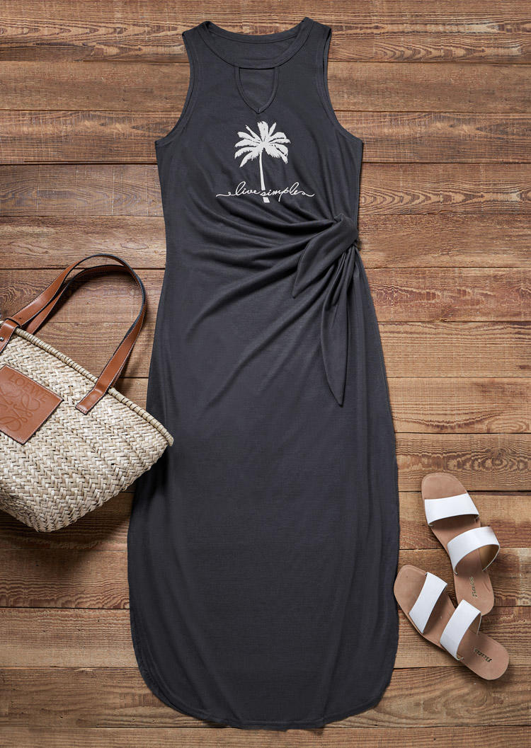 Midi Dresses Live Simple Coconut Tree Hollow Out Tie Slit Midi Dress - Dark Grey in Gray. Size: ,XL
Midi Dresses Live Simple Coconut Tree Hollow Out Tie Slit Midi Dress - Dark Grey in Gray. Size: ,XL