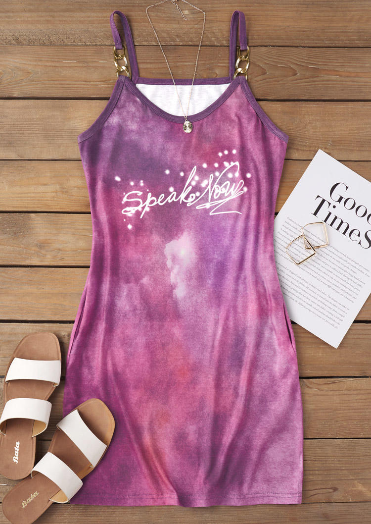Mini Dresses Tie Dye Chain Pocket Sleeveless Mini Dress - Light Purple in Purple. Size: L,M,,XL
Mini Dresses Tie Dye Chain Pocket Sleeveless Mini Dress - Light Purple in Purple. Size: L,M,,XL
