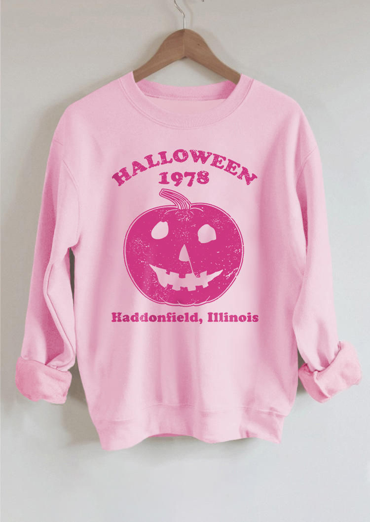 Sweatshirts Halloween 1978 Haddonfield Illinois Sweatshirt - Light Pink in Pink. Size: L,M,,XL
Sweatshirts Halloween 1978 Haddonfield Illinois Sweatshirt - Light Pink in Pink. Size: L,M,,XL