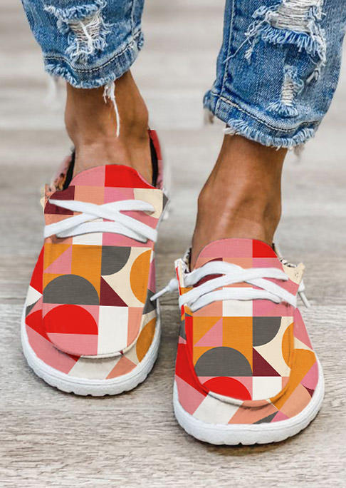 Sneakers Color-Blocked Geometric Flat Sneakers in Multicolor. Size: ,38,39,40,41 
Sneakers Color-Blocked Geometric Flat Sneakers in Multicolor. Size: ,38,39,40,41