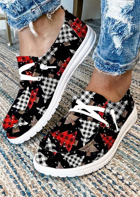 Sneakers Christmas Tree Plaid Slip On Flat Canvas Sneakers in Multicolor. Size: ,39
Sneakers Christmas Tree Plaid Slip On Flat Canvas Sneakers in Multicolor. Size: ,39