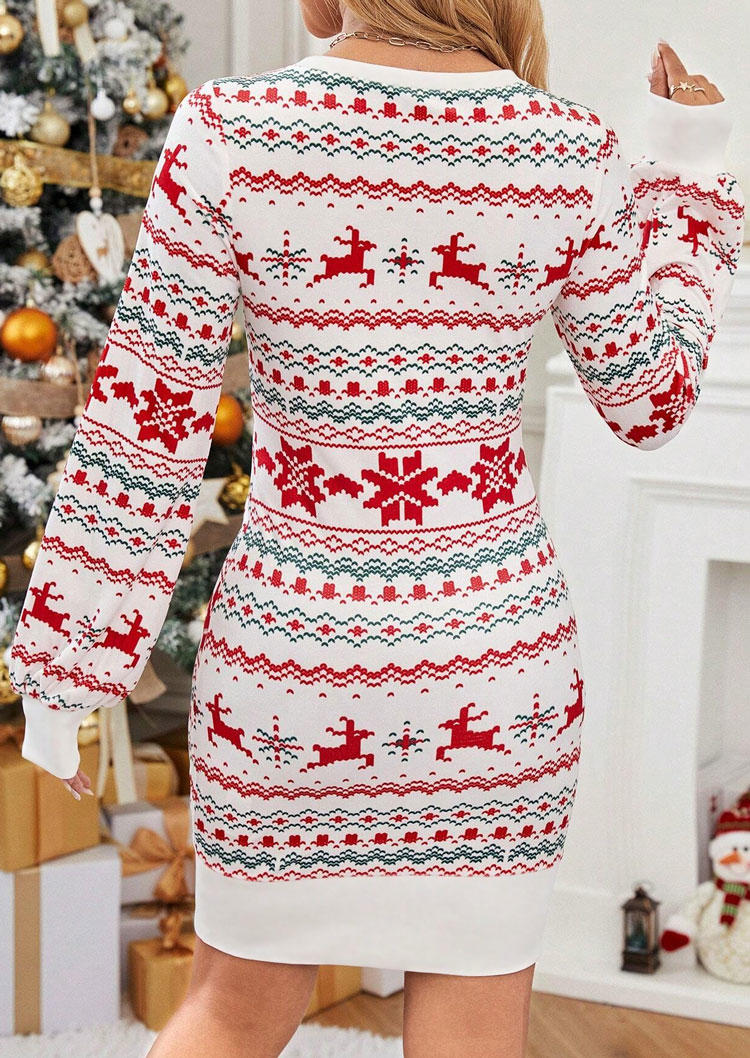 Bodycon Dresses Christmas Lantern Sleeve Bodycon Dress in White. Size: L,M,,XL
Bodycon Dresses Christmas Lantern Sleeve Bodycon Dress in White. Size: L,M,,XL