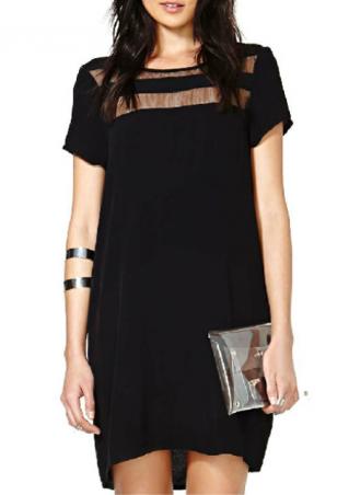 See-Through Casual Loose Dress