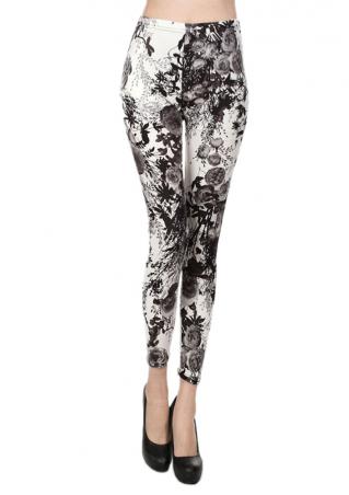 Printed Skinny Slim Fit Leggings