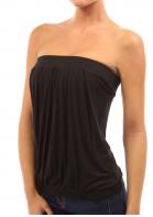 ruffle backless top