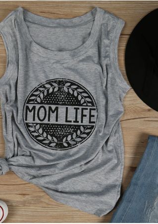 Mom Life Sleeveless Tank