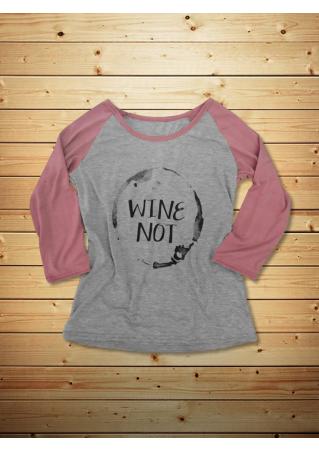 Wine Not Baseball T-Shirt