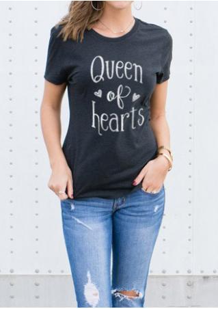 Queen of Hearts T-Shirt without Necklace