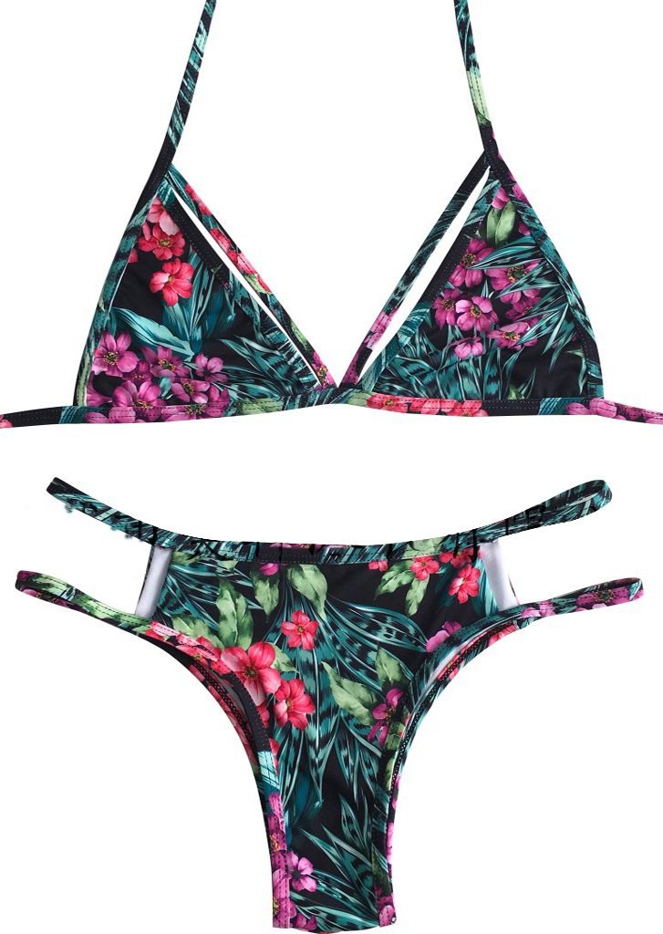 Floral Bikini Set - Fairyseason