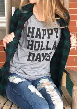 Happy Holla Days Tank