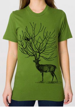 Tree Buck Casual T-Shirt