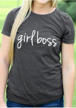 Girl Boss Casual T-Shirt