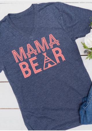 Mama Bear Casual T-Shirt