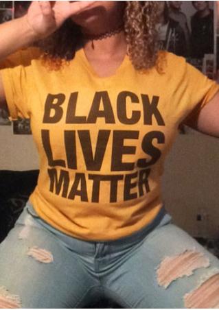 Black Lives Matter T-Shirt without Necklace