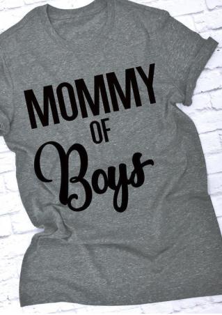 Mommy Of Boys T-Shirt