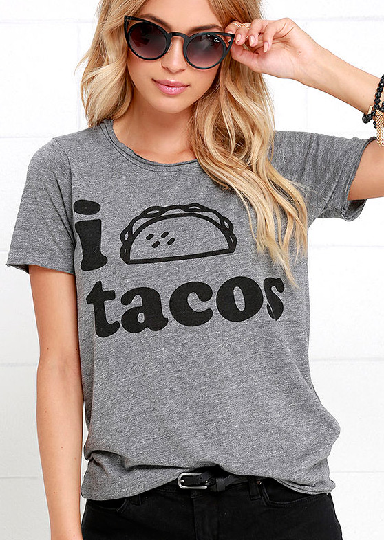 t shirt tacos