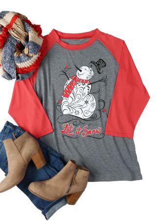 let it snow tshirts