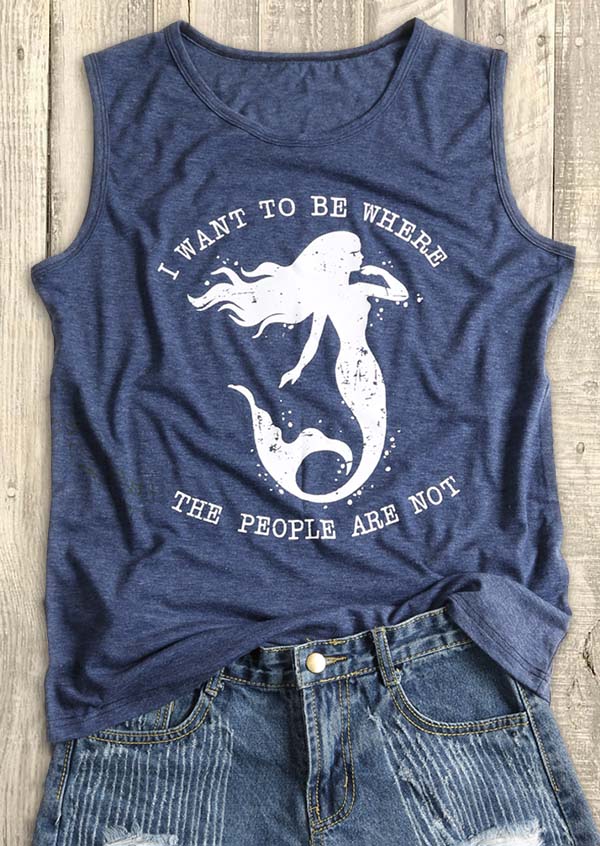 

The People Are Not Mermaid Tank, Blue, 138776