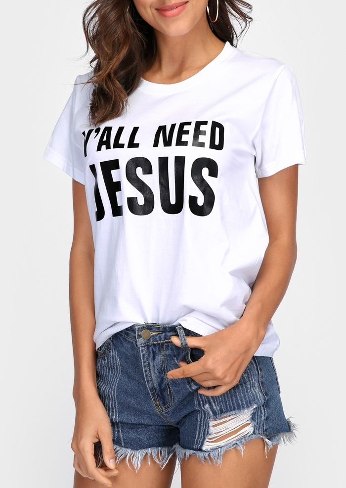 Y'all Need Jesus T-Shirt - Fairyseason