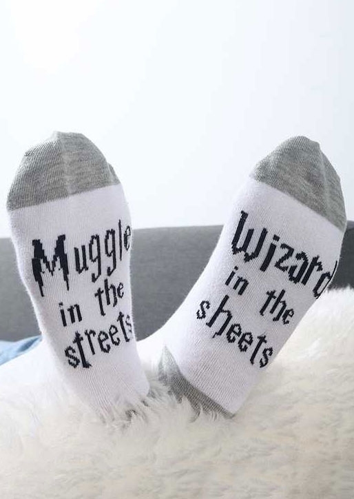 

Muggle In The Streets Socks, 415988, White
