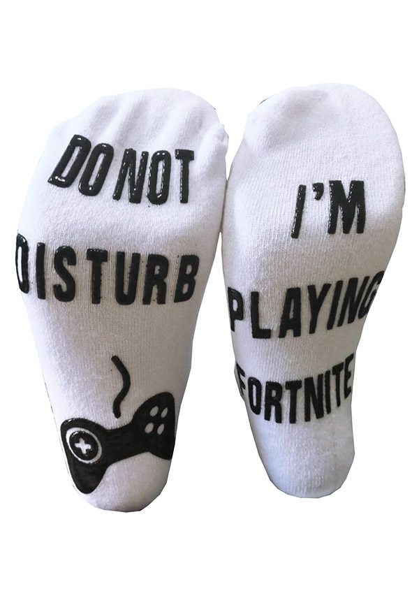 I'm Playing Fortnite Socks - Fairyseason