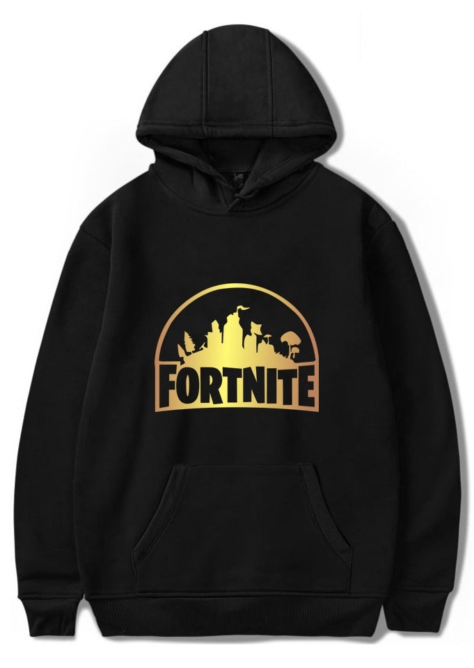 

Fortnite Pocket Long Sleeve Hoodie, Black, 425834