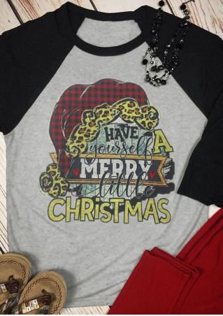 Christmas Merry And Bright Baseball T-Shirt - Fairyseason