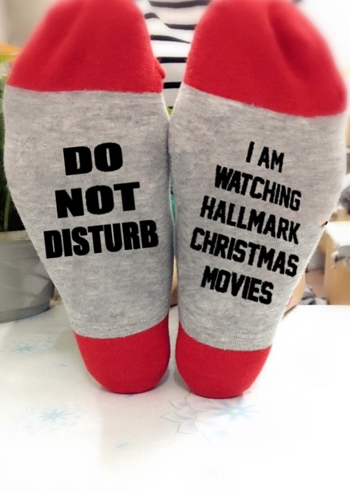 I Am Watching Hallmark Christmas Movies Socks - Fairyseason