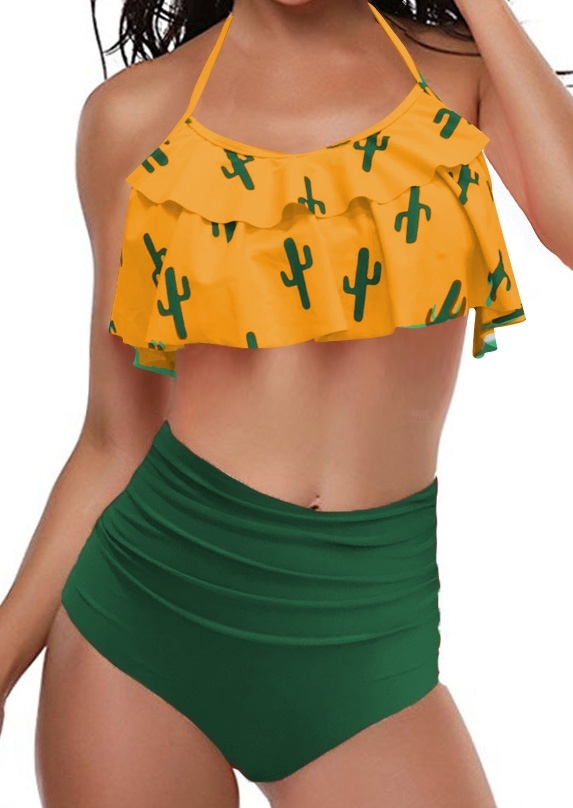 Cactus Layered Bikini Set