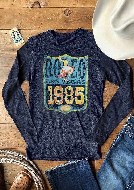 

Rodeo Las Vegas 1985 USA T-Shirt, Deep blue, 426363