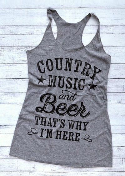 Country Music And Beer Tank