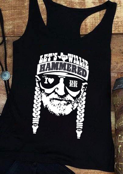 

Let' Willie Hammered Tank, Black, 439007