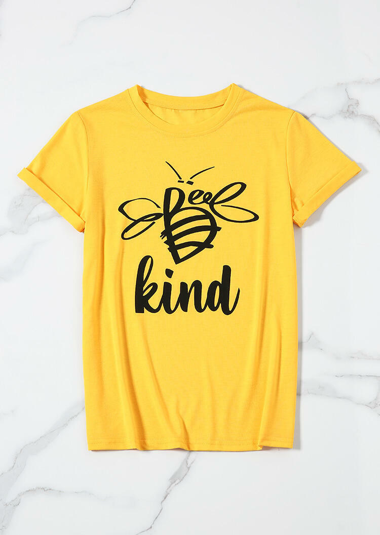 embroidered bee tshirt