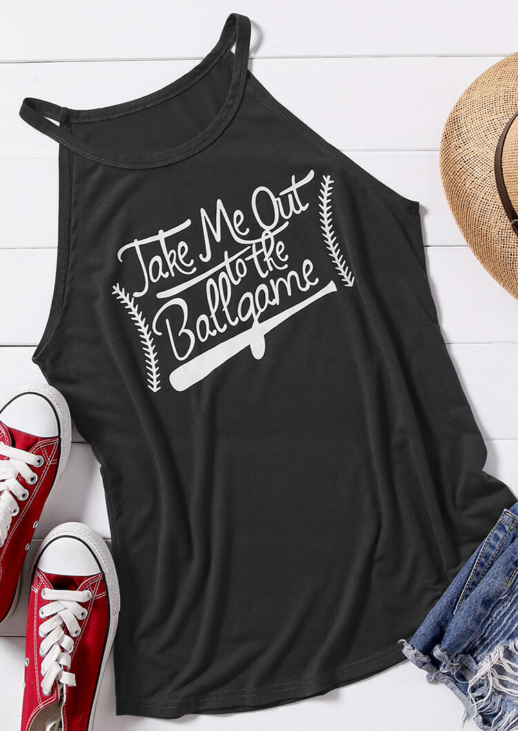 

Take Me Out To The Ballgame Tank - Gray, 442722