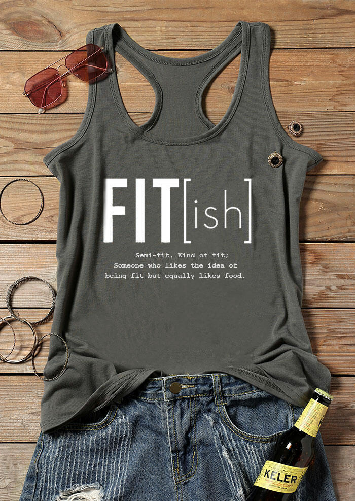 

Kind Of Fit Tank, 443754, Gray