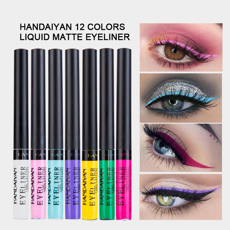 

Health & Beauty 12 Color Matte Liquid Eyeliner. Size, Pattern5
